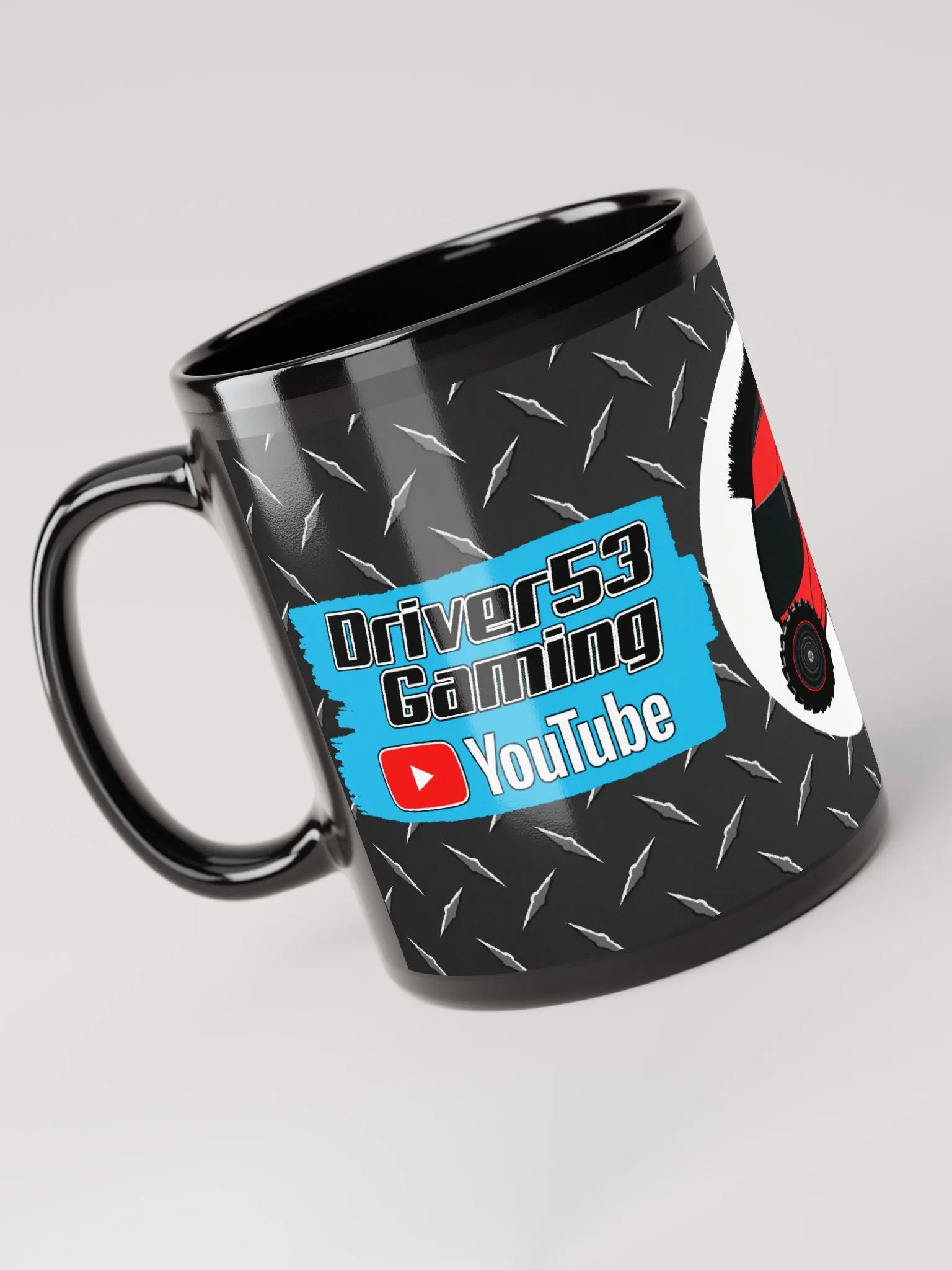 Diamond Plate Logo Mug product image (6)