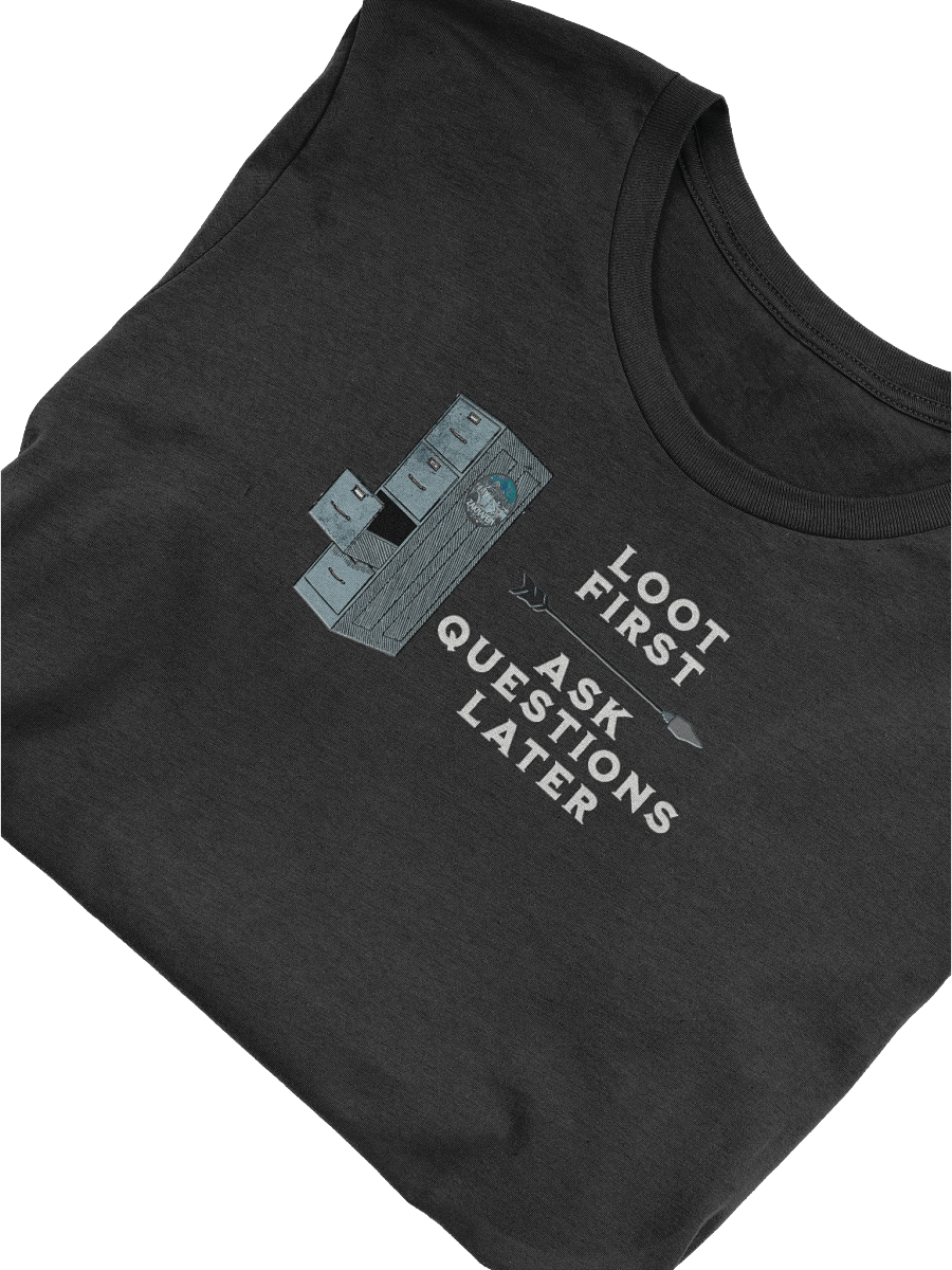 Zaknafein Loot First Tee Shirt product image (5)