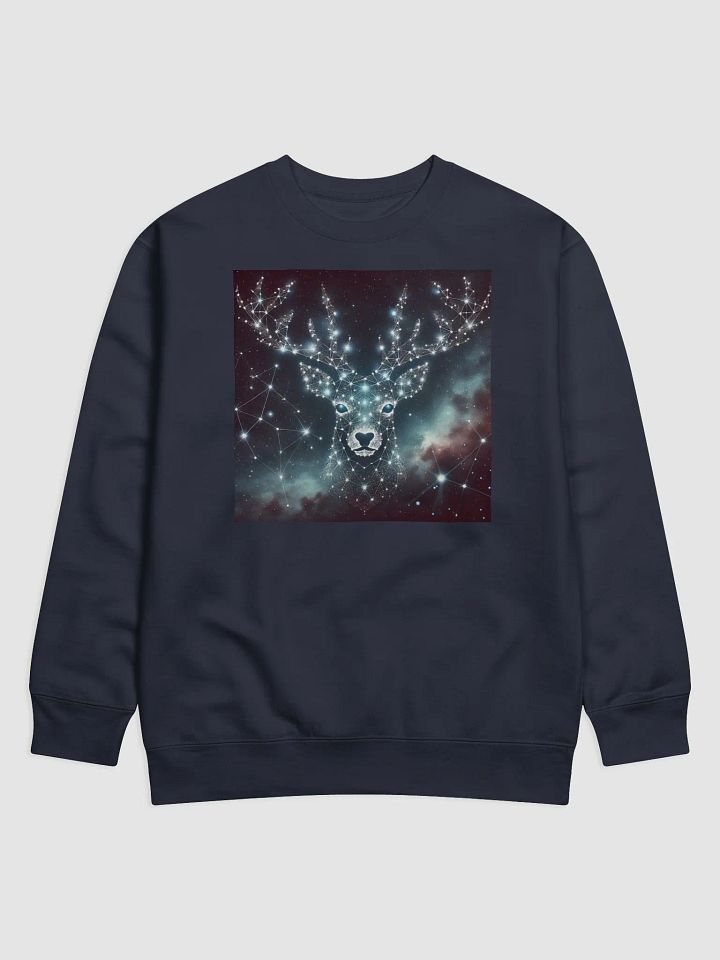Starlit Reindeer Sweatshirt - Winter 2024 product image (2)
