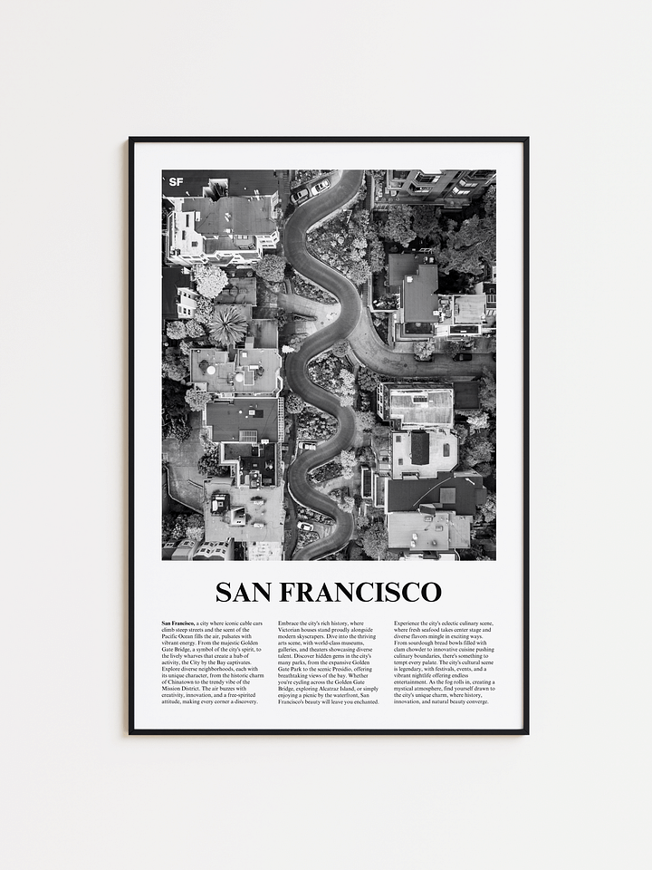 San Francisco 05 Newspaper Poster product image (1)