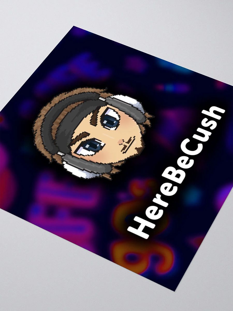 HereBeCush Sticker product image (3)