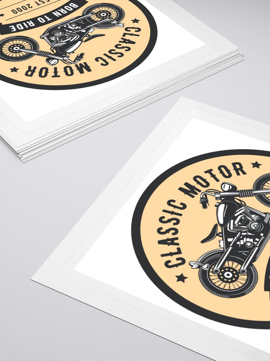 Classic Motor Kiss Cut Stickers product image (10)