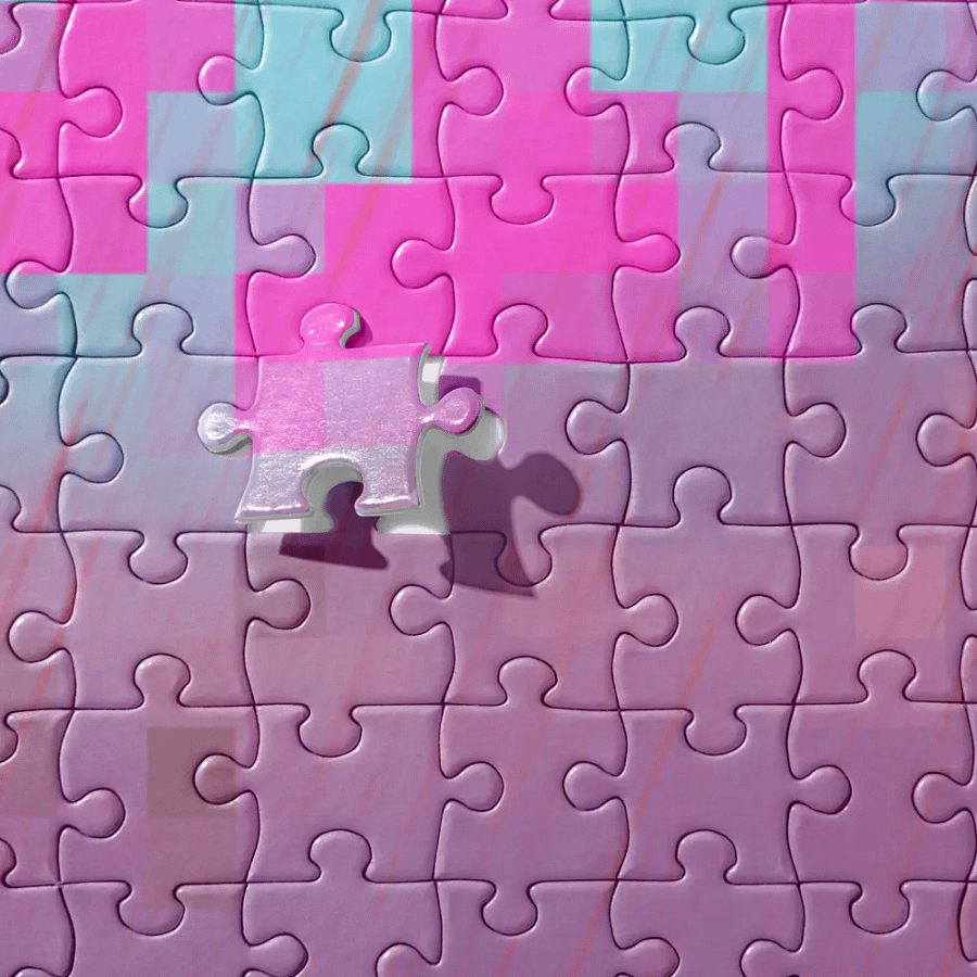 Jigsaw Puzzle Pink Rain product image (5)