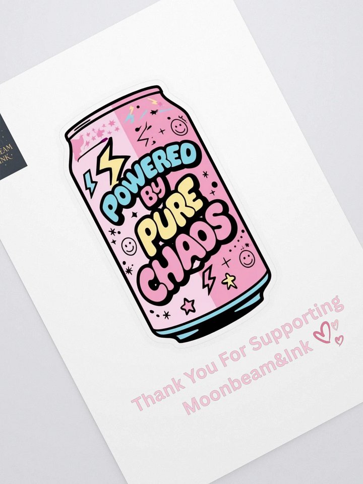 Chaos Can Kiss Cut Sticker Sheet product image (1)
