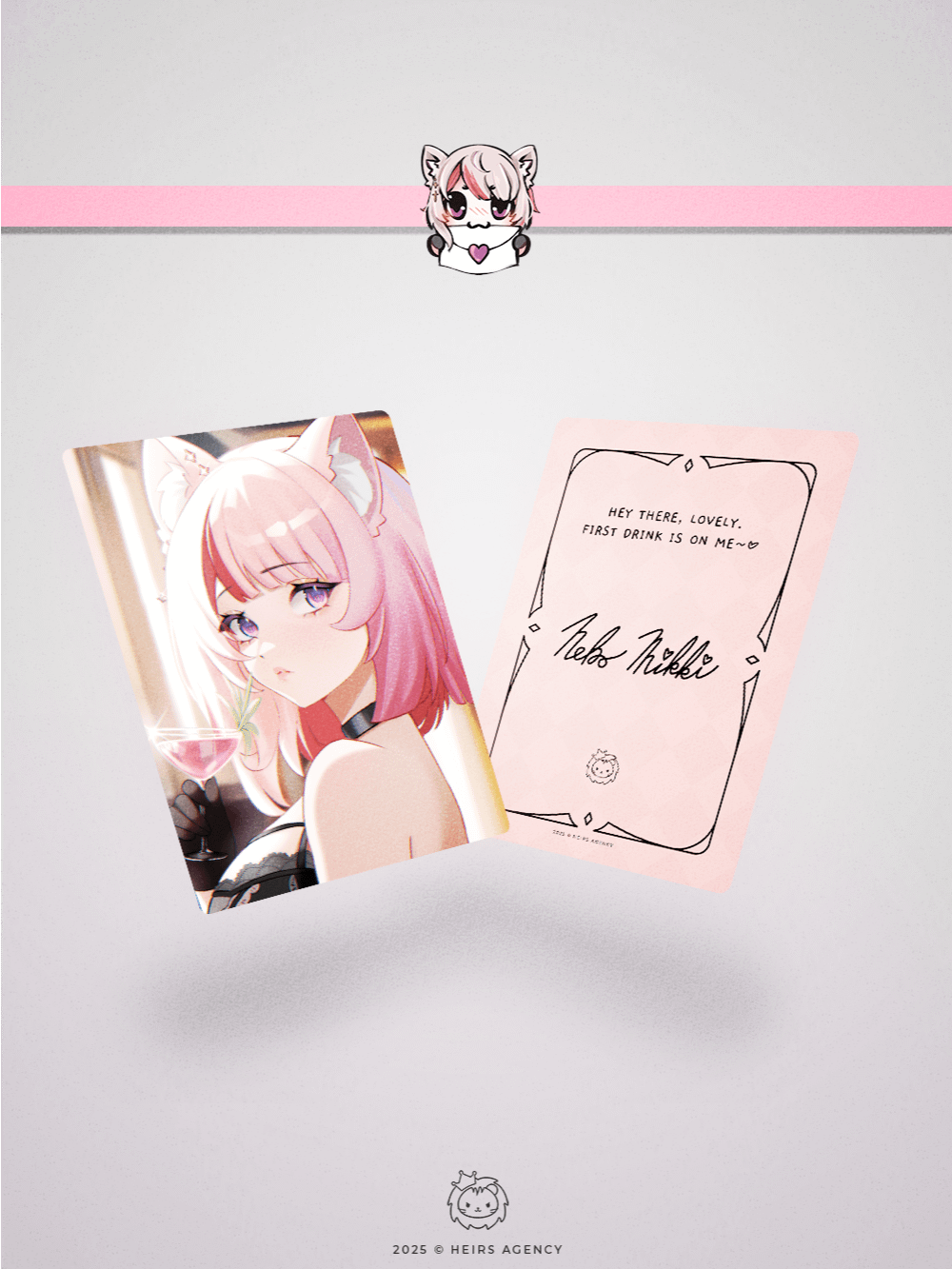 Neko Mikki White Day Bundle - Physical Photocard, Digital Photocard, Voice Pack, and Love Letter product image (2)