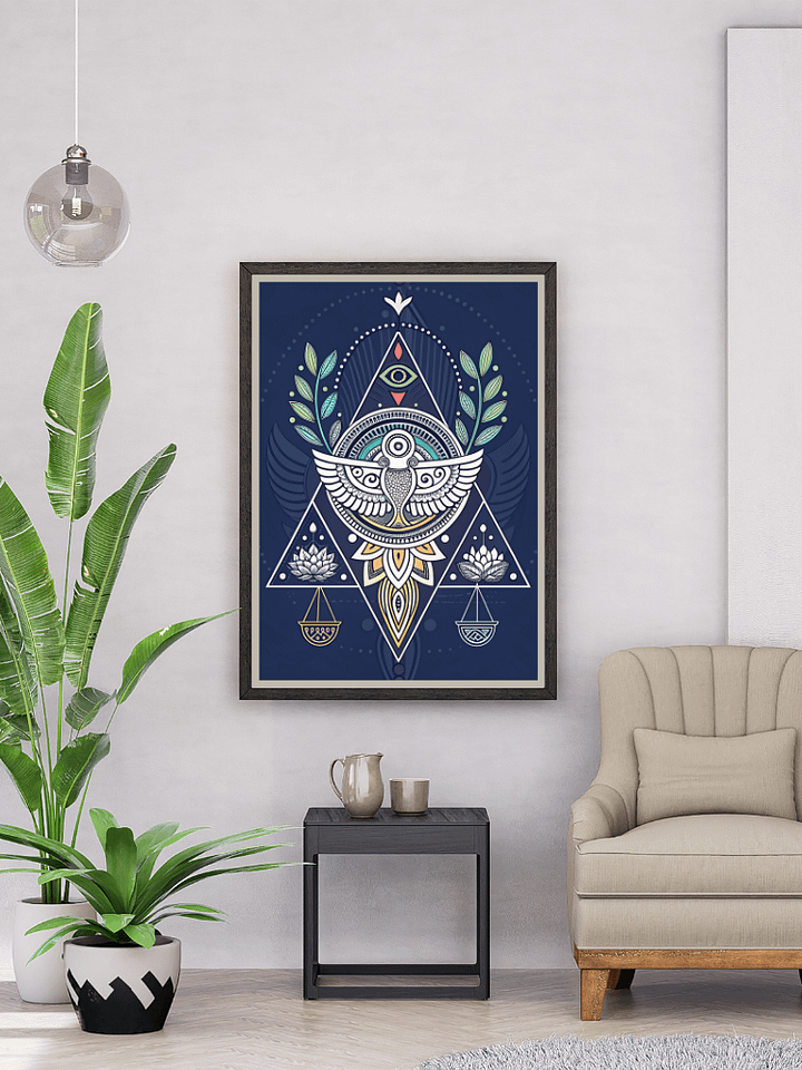 Scarab Shrine Bundle - Digital Wall Art Set (3 designs x 3 sizes) product image (2)