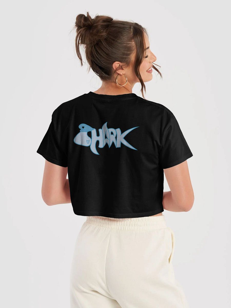 Pastel Blue Shark Crop-Top product image (27)