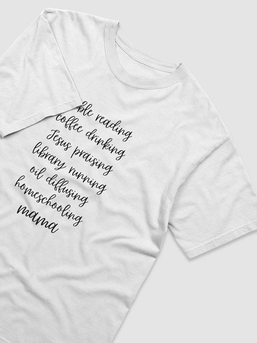 Bible Reading Homeschool Mama Tee product image (15)