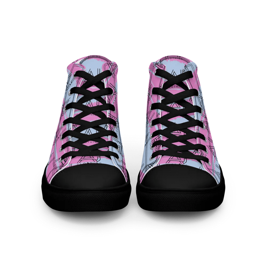 Pink blue alt high tops product image (3)