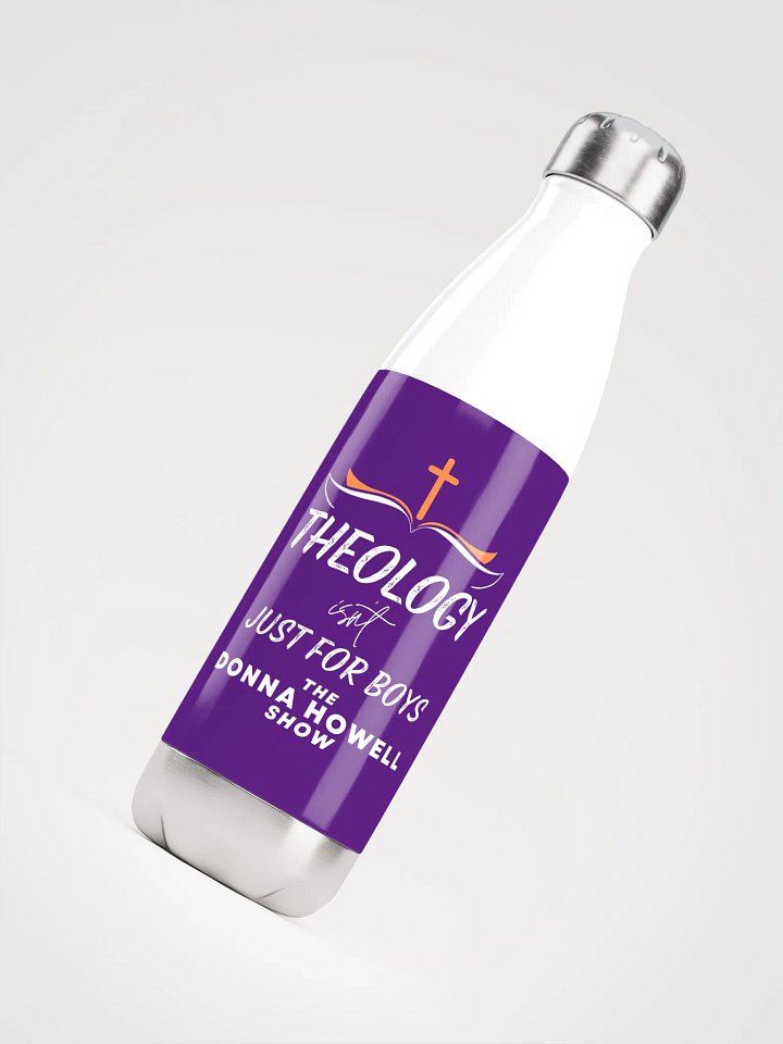 Theology Isn't Just for Boys Heavy Duty Stainless Steel Water Bottle product image (2)