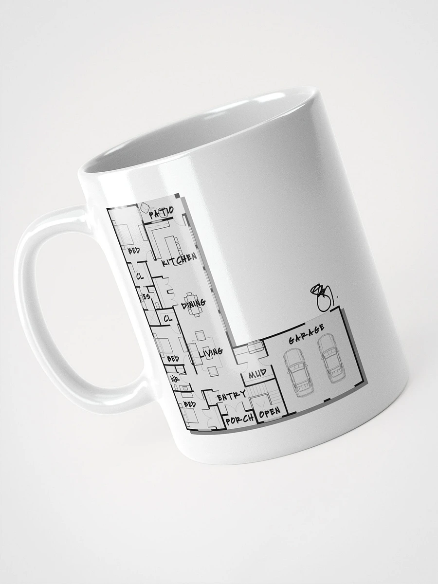 Alphabet Floor Plan Mug - L product image (2)
