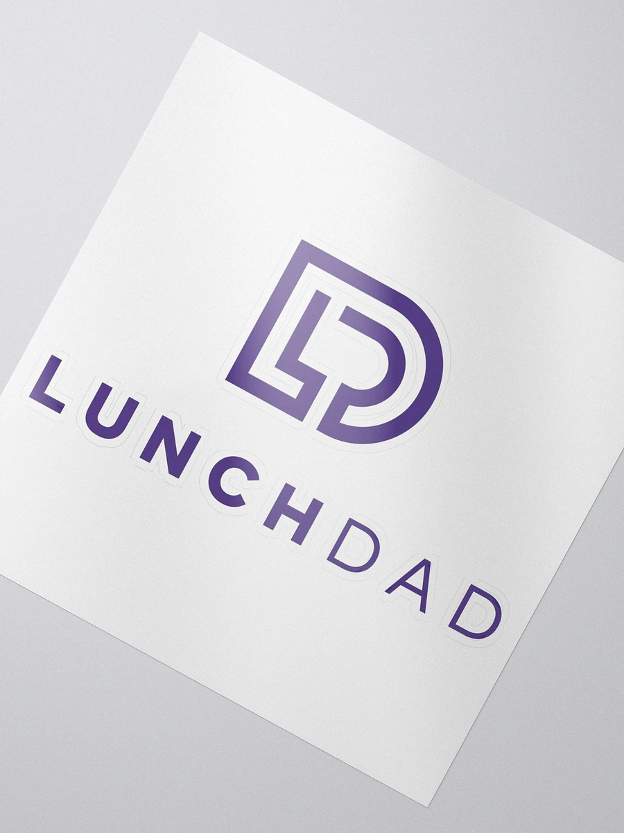 LunchDad Kiss Cut Sticker product image (2)