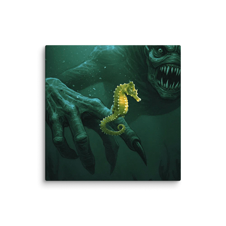 Canvas - Mer-Monster - "Savage?" product image (2)
