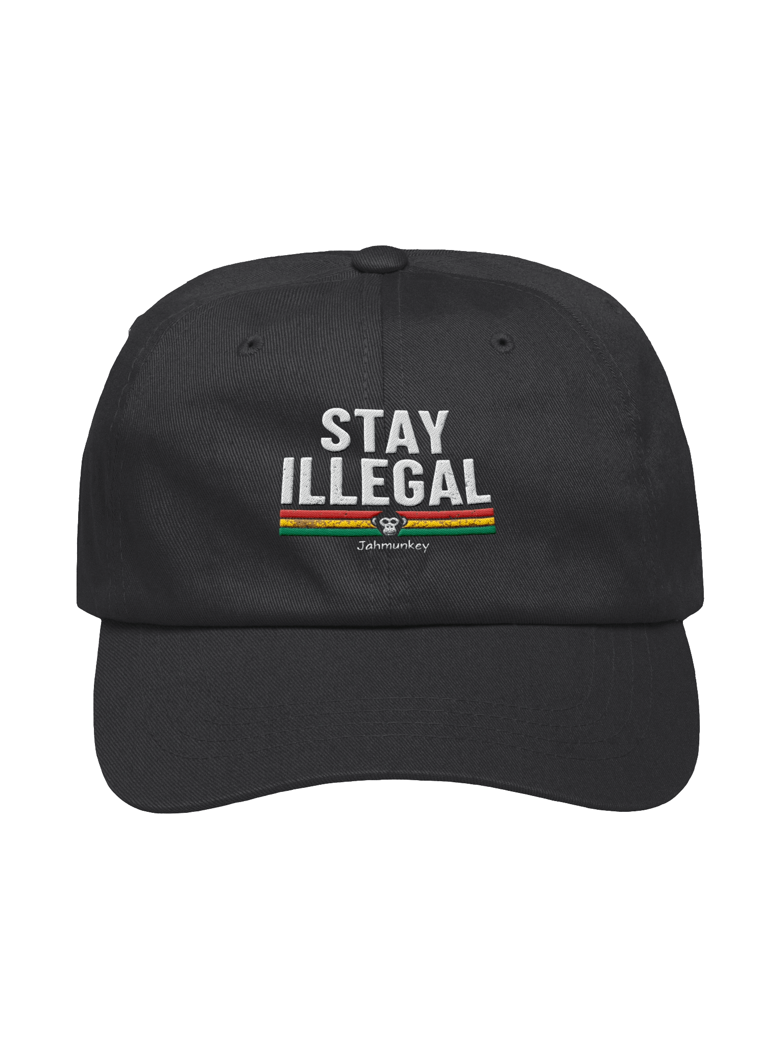 Jahmunkey Stay Illegal Dad Hat product image (1)