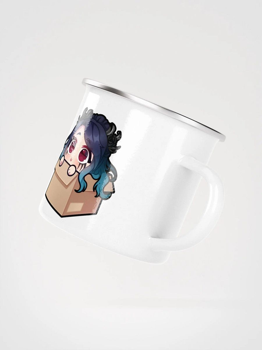 Lily Cyren "In a Box" + Logo - Enamel Mug (12oz / 355ml) product image (4)