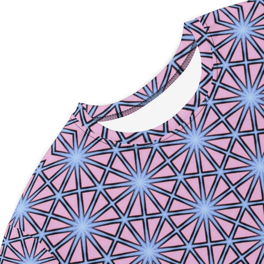 Abstract Cool Geometric T Shirt Dress product image (4)