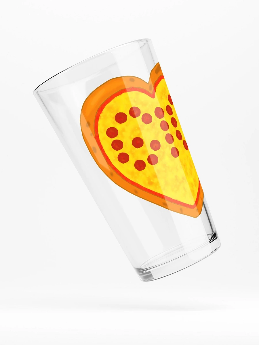 TheFirstGio Pizza Heart Pint Glass product image (4)