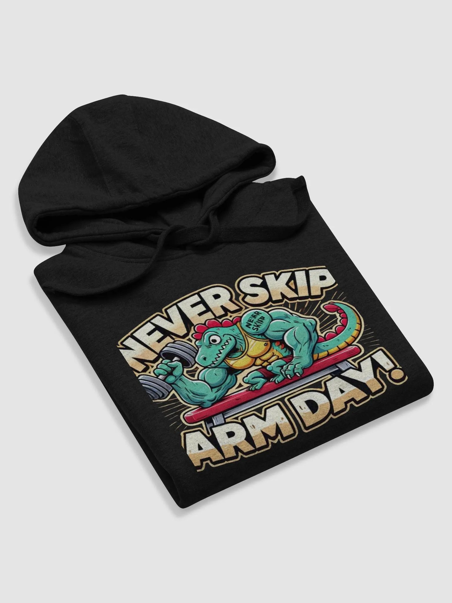 Dino Arm Day Premium Hoodie product image (5)