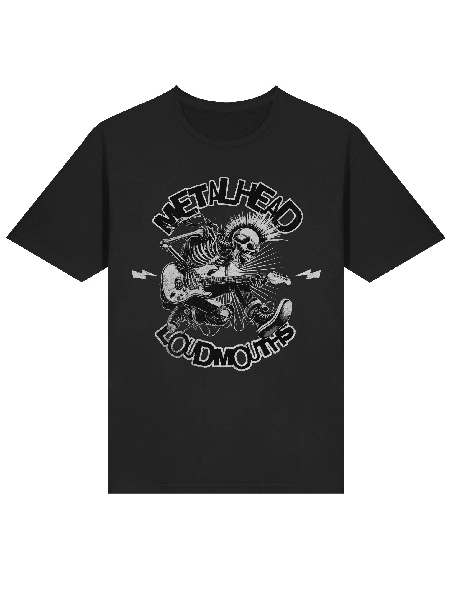 Metalhead Loudmouths Skeleton T-Shirt product image (3)