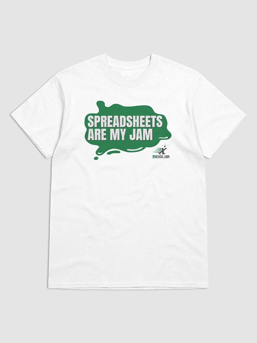 Spreadsheets Are My Jam - White T-shirt product image (4)