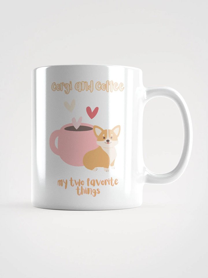 Corgi & Coffee My two favorite things Mug product image (1)