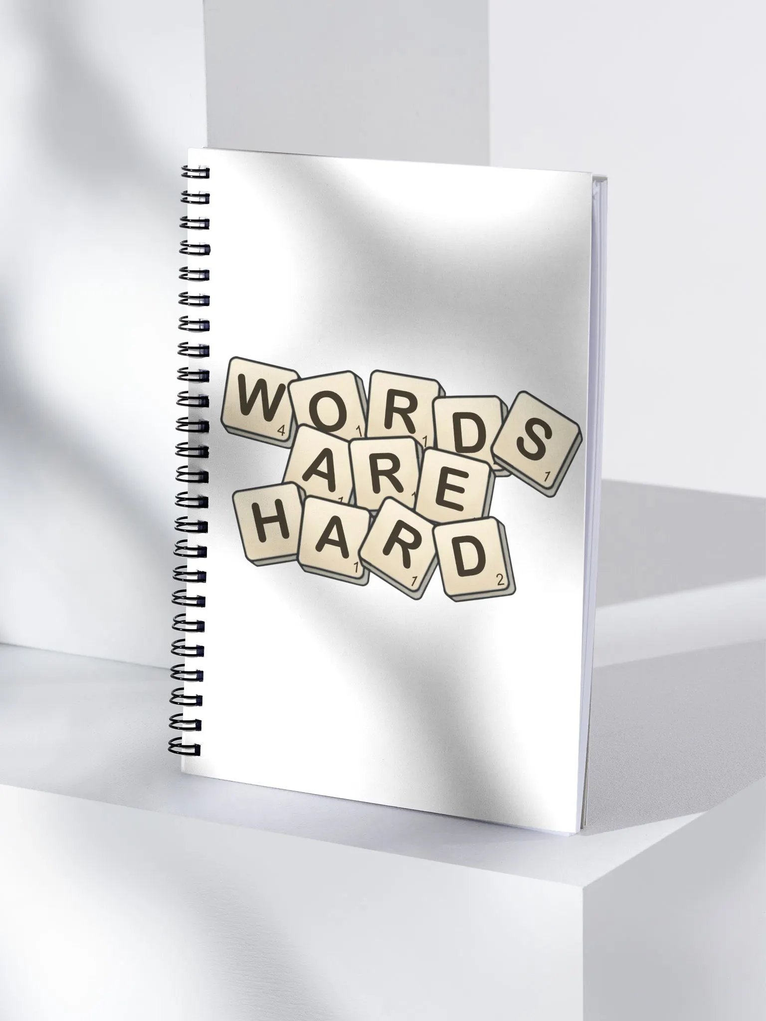 Words are hard Notebook product image (4)