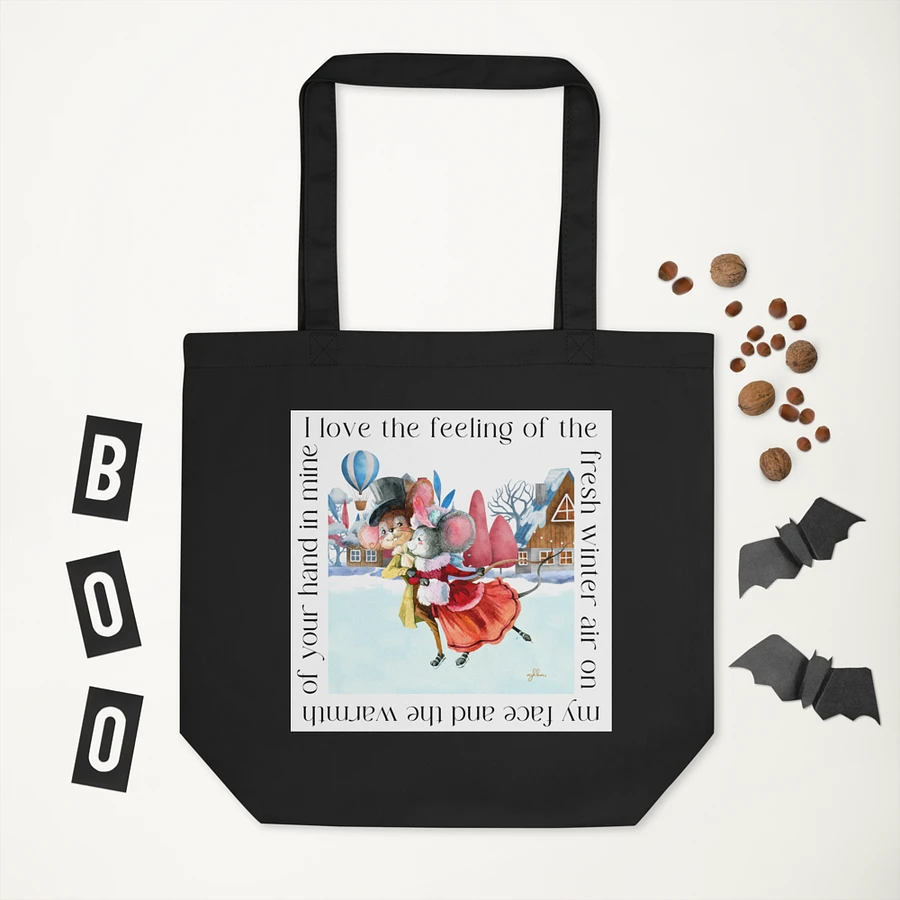 Warm Winter Embrace Eco Tote Bag product image (4)