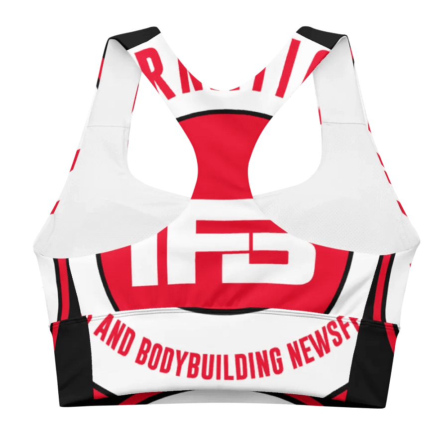 IFBNewsfeed.Org's All-Over Print Recycled Longline Sports Bra product image (3)