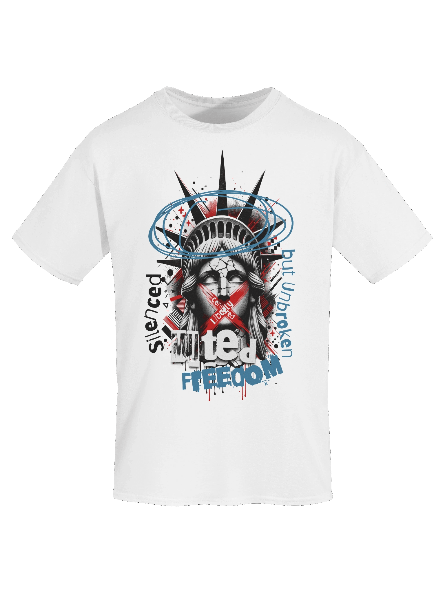 Muted Freedom | Gildan Heavyweight Unisex T-Shirt product image (8)