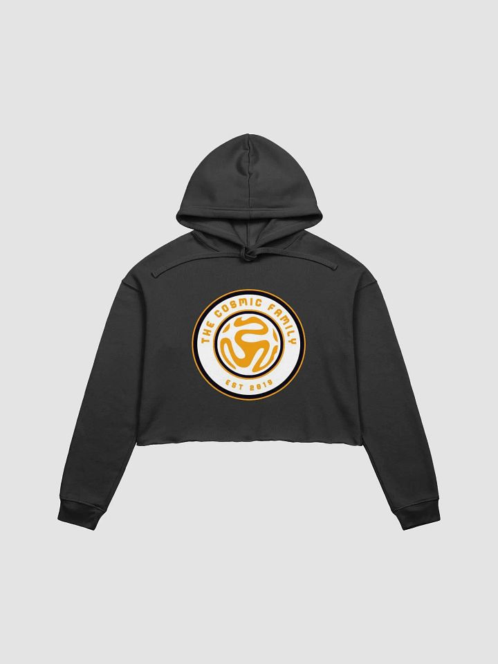 The Cosmic Vibes Crop Hoodie product image (1)