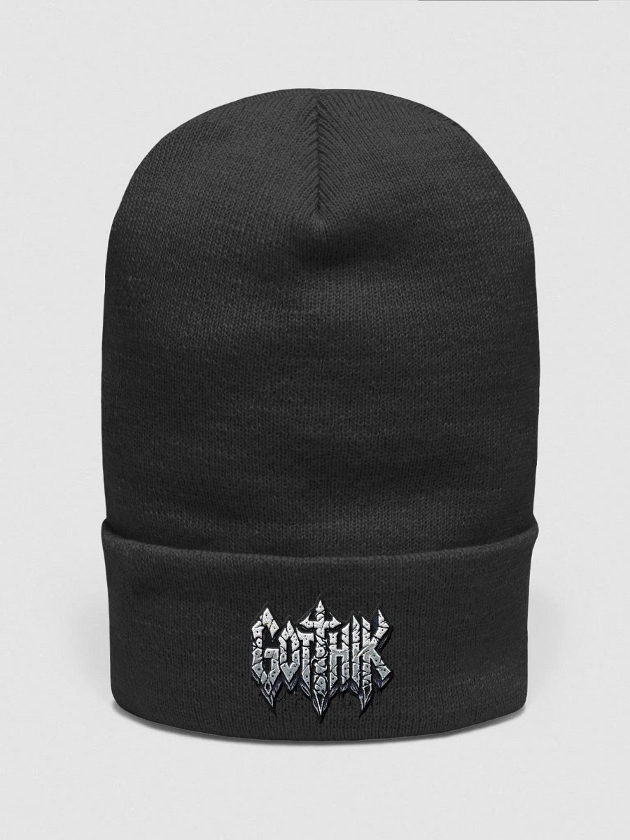 GOTHIK Beanie – Elevate Your Style, Embrace the Darkness product image (1)