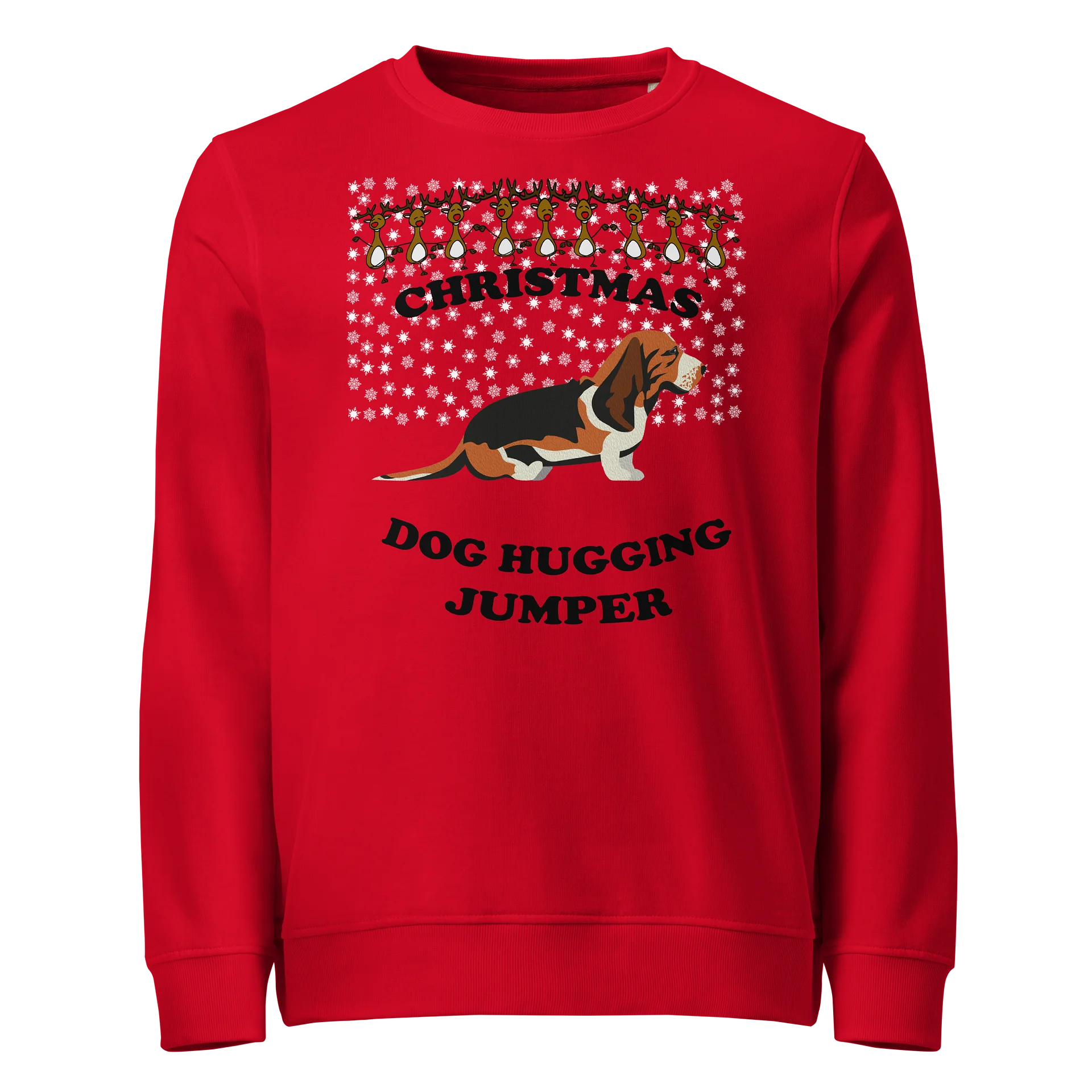 Christmas Dog Hugging, Bassett product image (21)