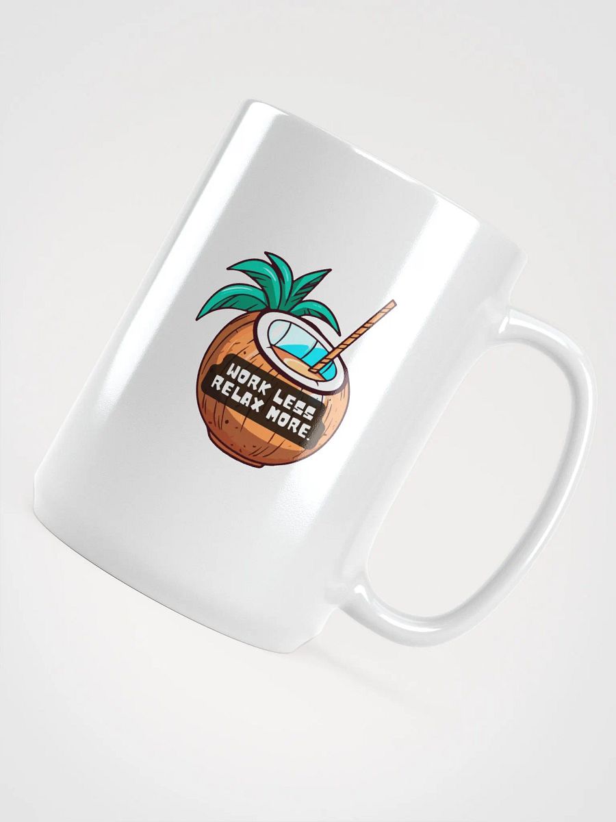 Tropical Bliss Mug | work less relax more product image (4)