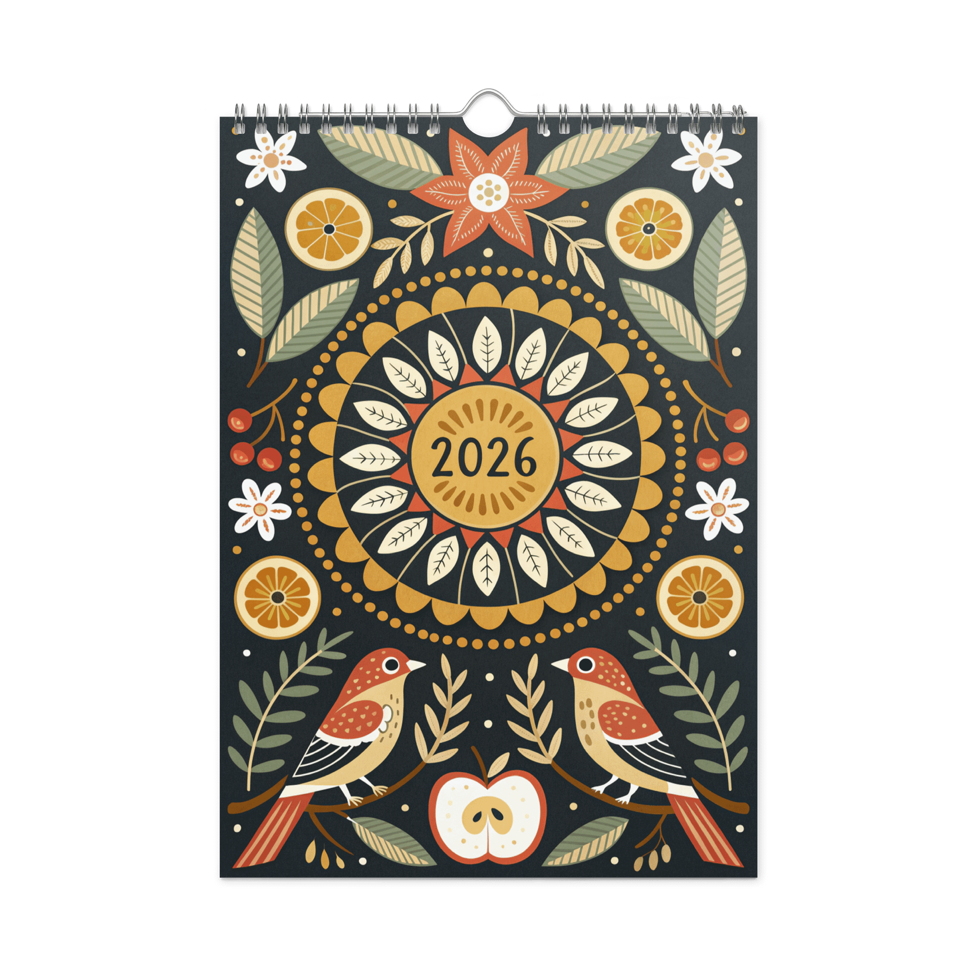 FOLK ART WALL CALENDAR 2026 product image (3)