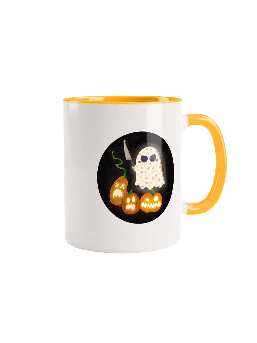 Little Ghost Pumpkin Carver - Ceramic Mug product image (1)