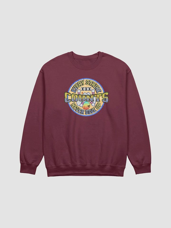 Every Strike Counts Bowling Vintage Crewneck product image (9)