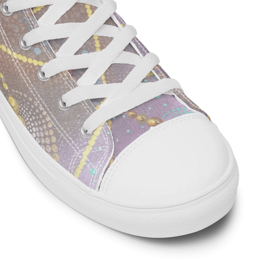 Sanatana Mandala pastell High Top Canvas product image (9)