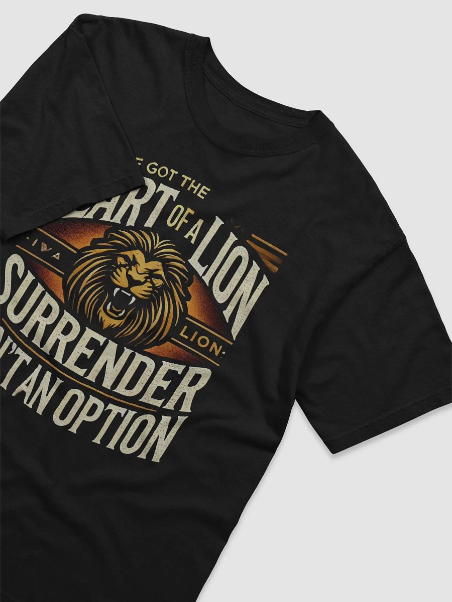 Heart of a Lion Motivational T-Shirt product image (26)