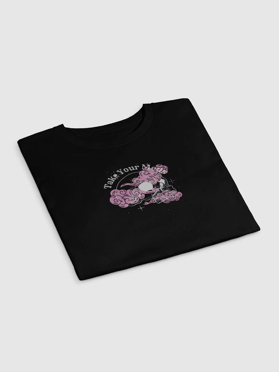 Take Your Meds Cropped Tee (Black) product image (3)