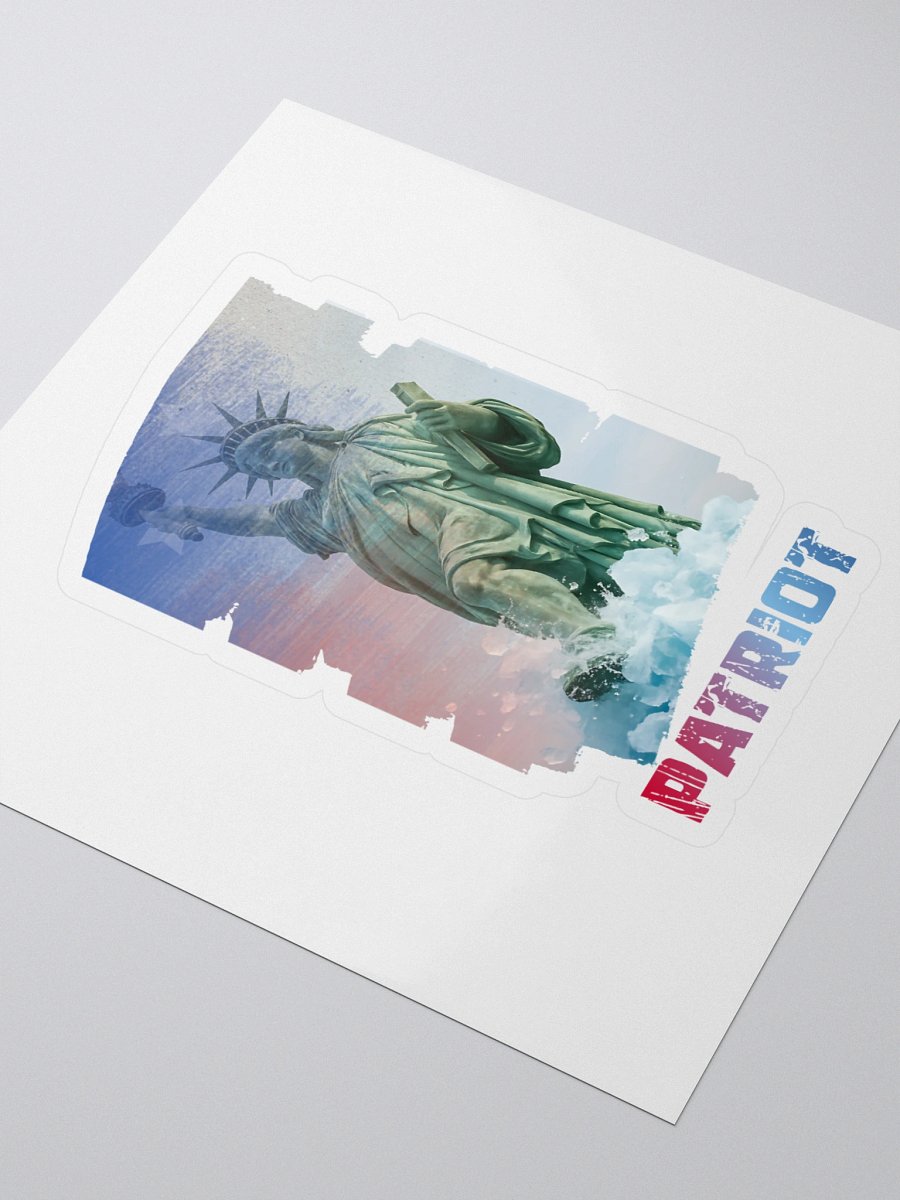 Patriot's Liberty Walk Kiss Cut Stickers product image (3)