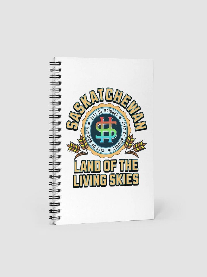 Saskatchewan Land Of The Living Skies Spiral Notebook product image (2)
