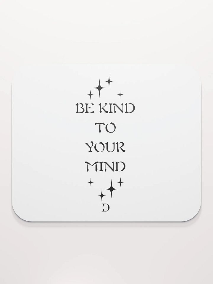 Infinite Black Space Mouse Pad product image (2)