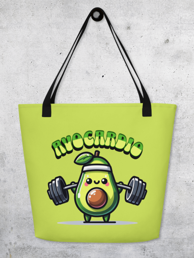 Avocardio Fitness Tote Bag product image (1)