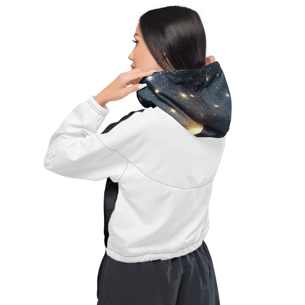 Celestial Clouds Women's Windbreaker product image (4)
