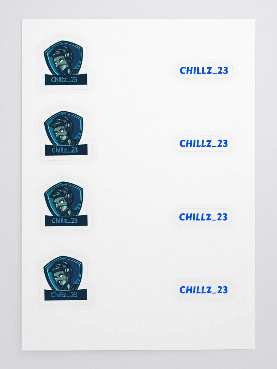 Chillz_23 Sticker sheet product image (3)
