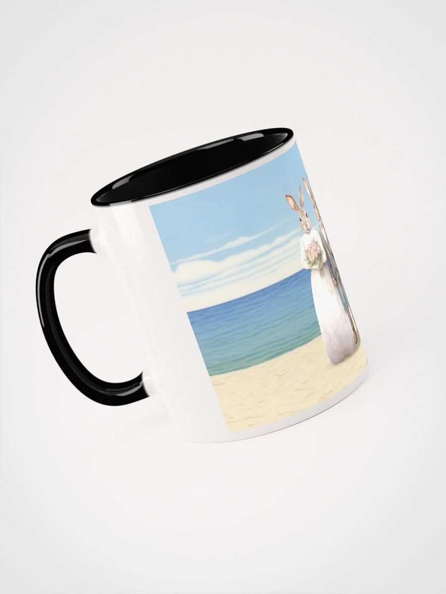 Seaside Wedding Rabbit Ceramic Mug product image (12)