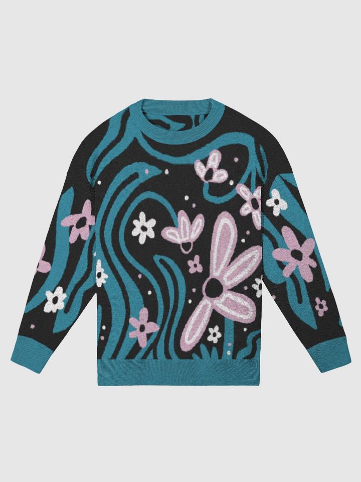 Night Wildflower Knitted Sweater product image (1)