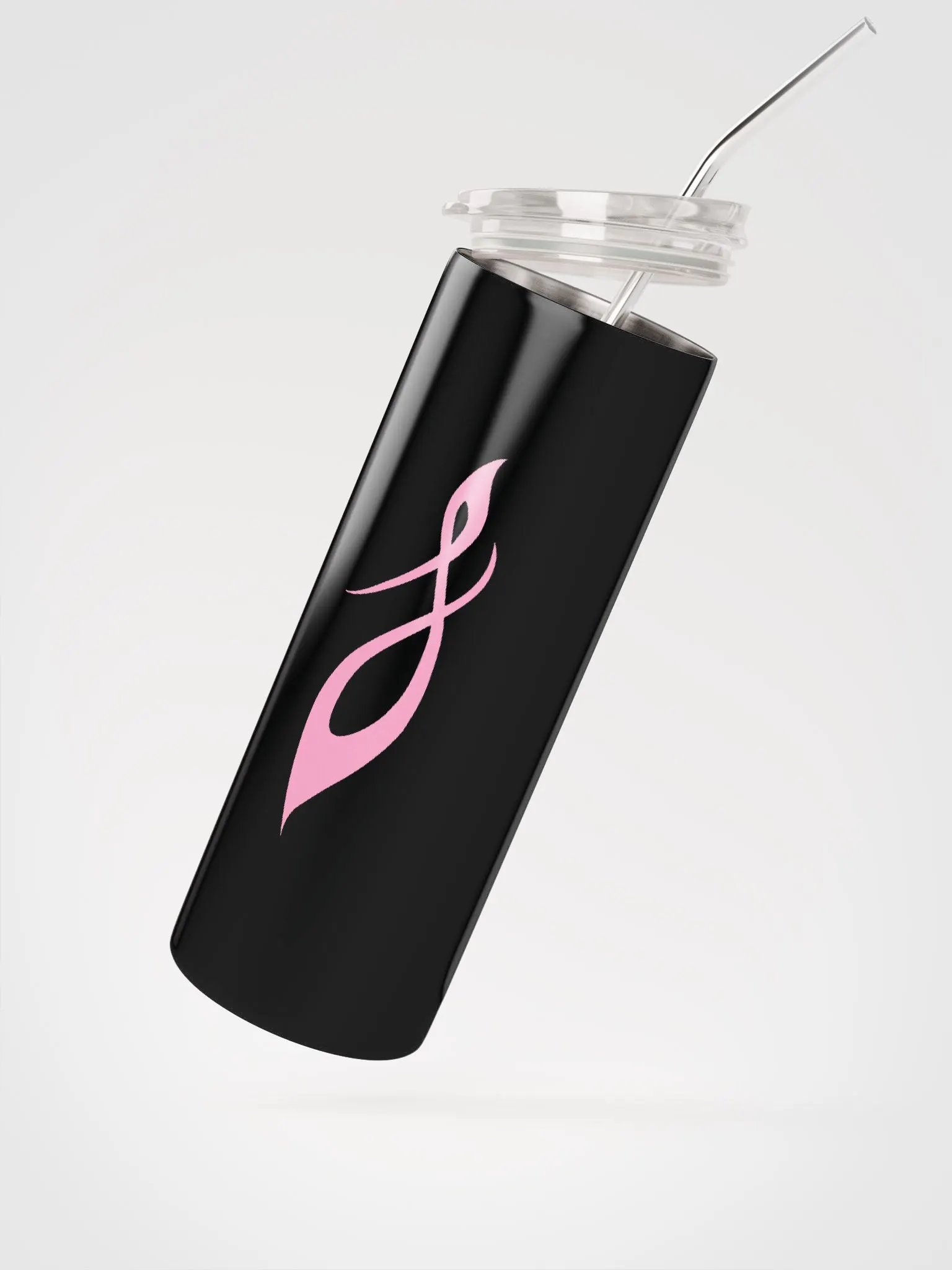 Classic Logo Tumbler (with reusable straw!) product image (2)