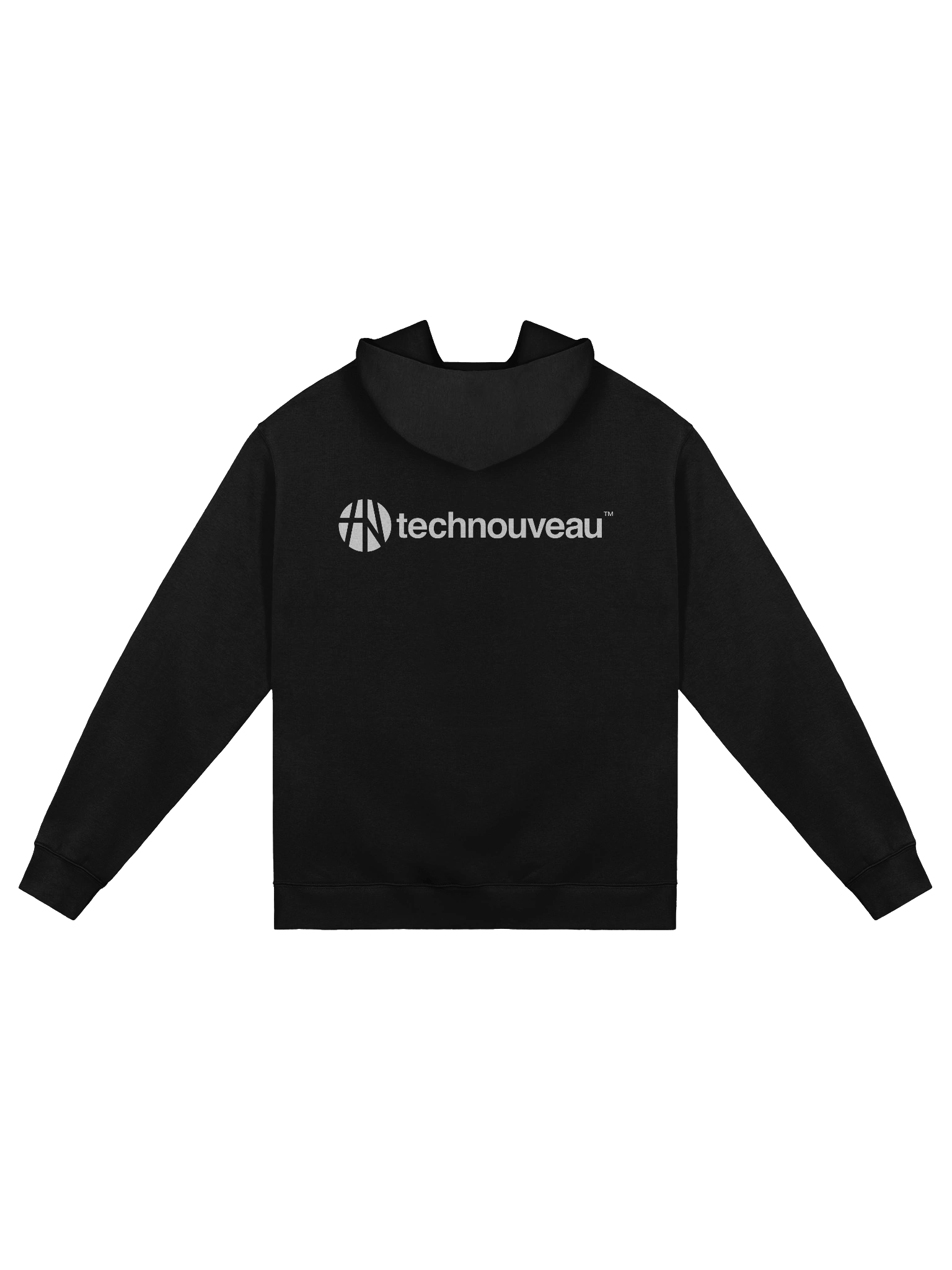 Design the Future: Technouveau - Black Hoodie product image (2)