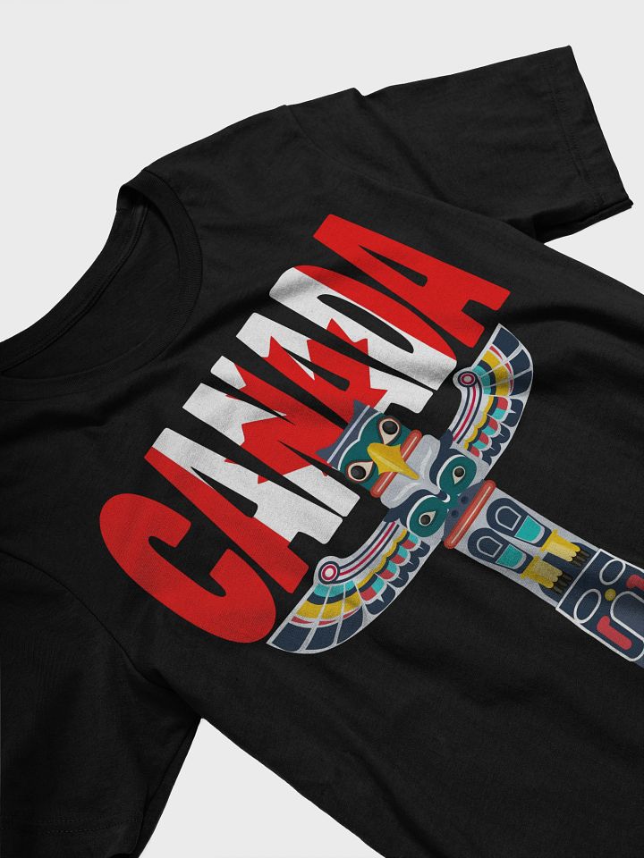 Canadian Totem Pole Tribute T-Shirt product image (2)
